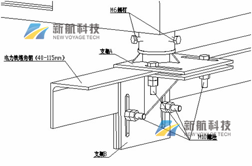 太阳能中光强障碍灯,铁塔障碍灯,航空障碍灯,新航科技